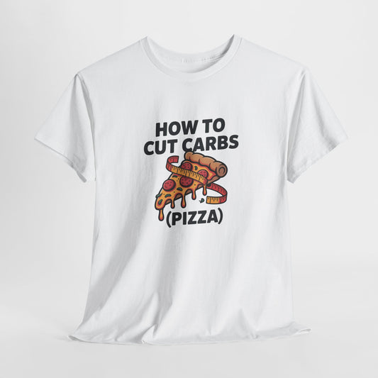 Pizza Lover Unisex Heavy Cotton Tee | Funny Foodie Shirt, Geeky Gift for Foodies, Unisex Graphic Tee, Casual Wear, Gift for Pizza Lovers