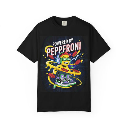 Fun Pepperoni Graphic Unisex T-Shirt - Perfect for Pizza Lovers