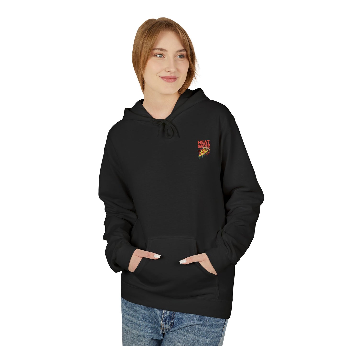 Pizza Lover's Heat Wave Hoodie | Unisex Softstyle Fleece for Comfort, Cute Gift for Foodies, Cozy Apparel