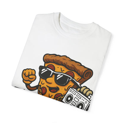 Thug Life Pizza Unisex Garment-Dyed T-Shirt