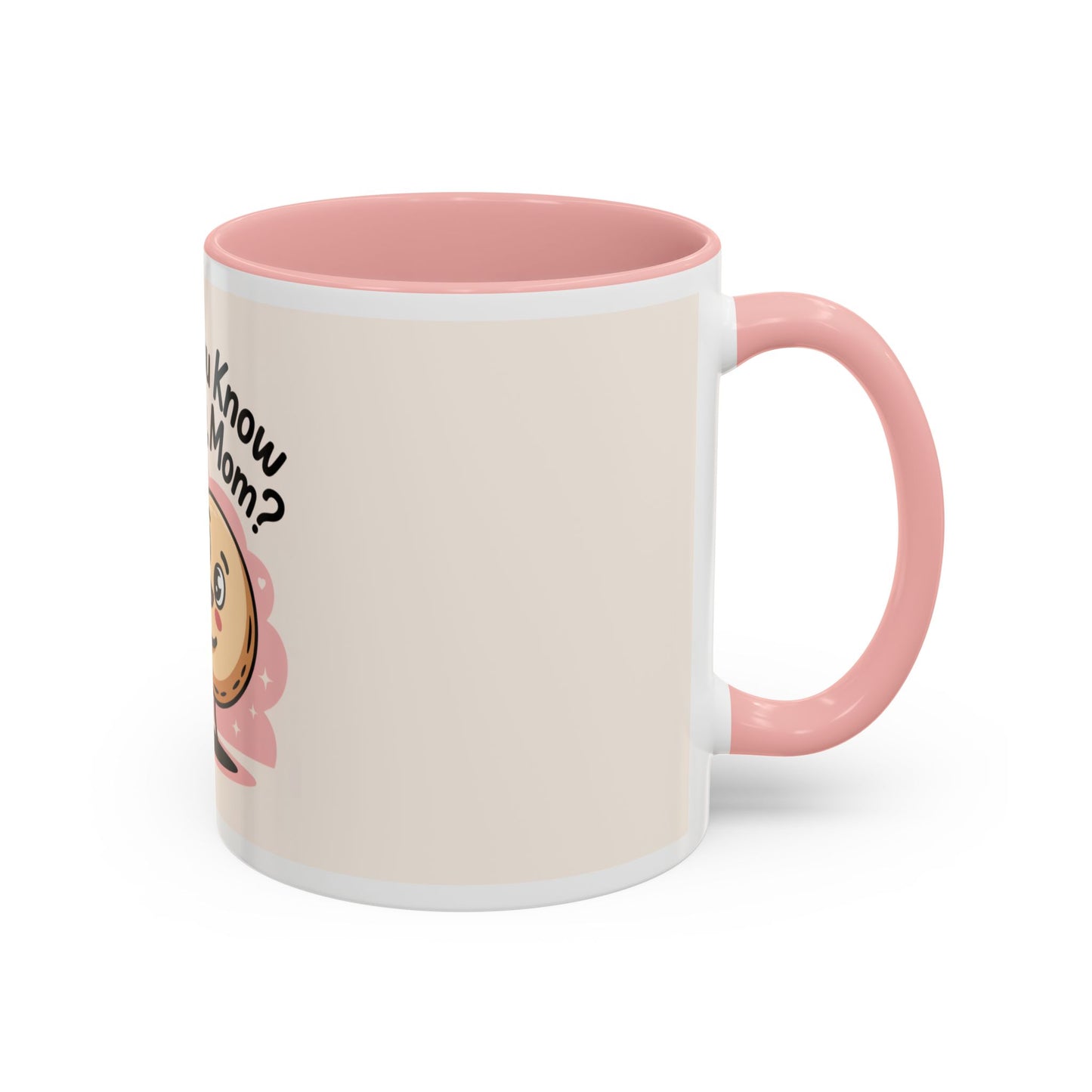 Cute Pizza & Doughnut Coffee Mug for Mother's Day