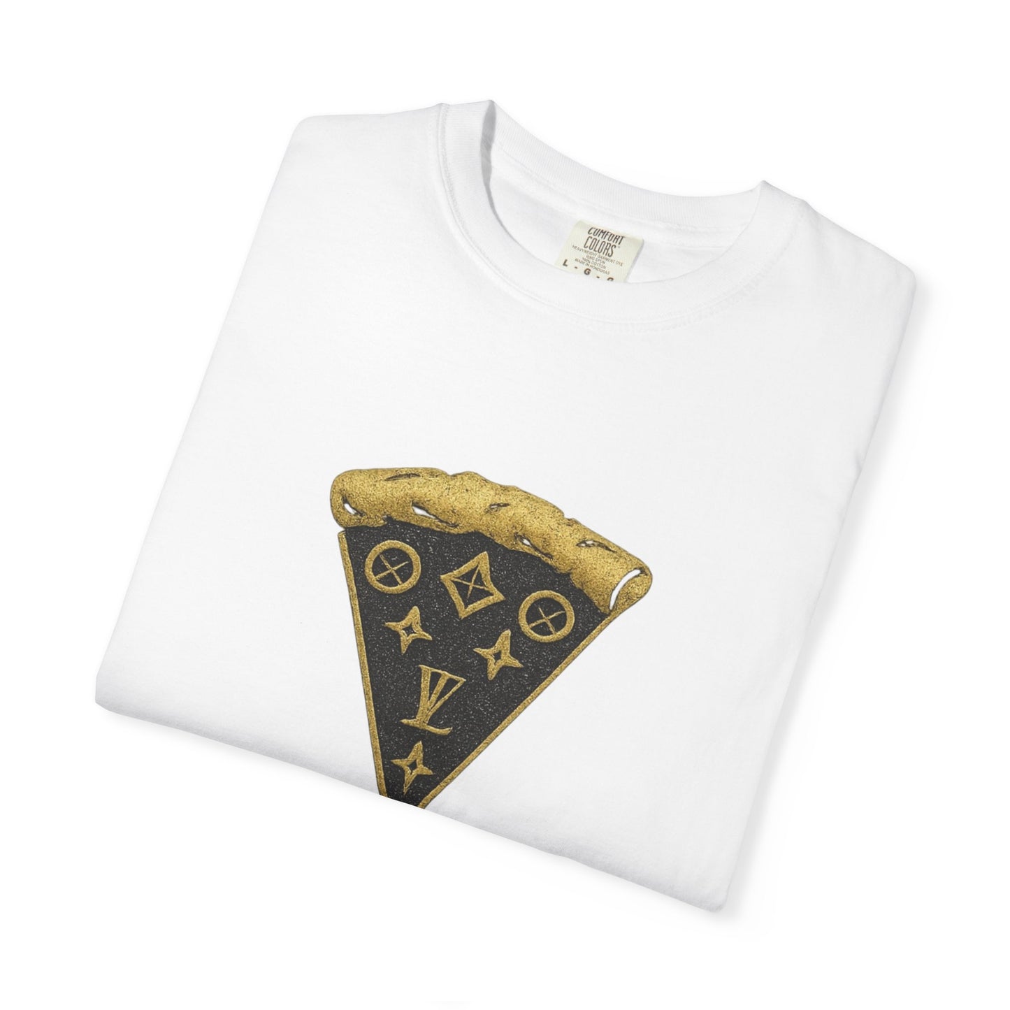 Fashionable Foodie T-Shirt, Crust Couture Design, Unisex Apparel, Gift for Pizza Lovers, Trendy Streetwear, Casual Wear