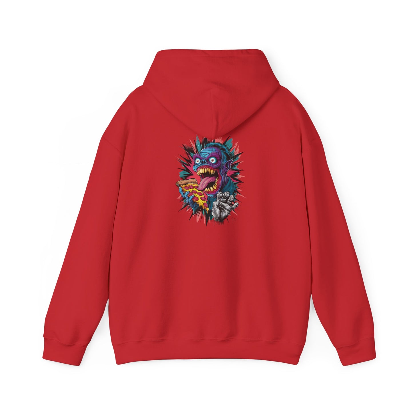 Funky Graphic Hoodie, Unisex Heavy Blend™ Sweatshirt With Unique Design, Cozy Streetwear, Casual Gift, Creative Apparel