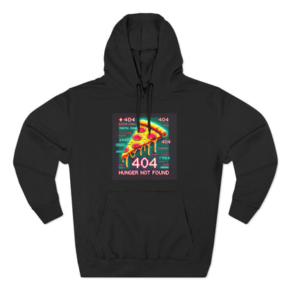 Three-Panel Fleece Hoodie