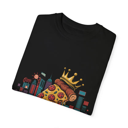 Crust City Kings Unisex T-Shirt - Fun Pizza Graphic Tee for Food Lovers