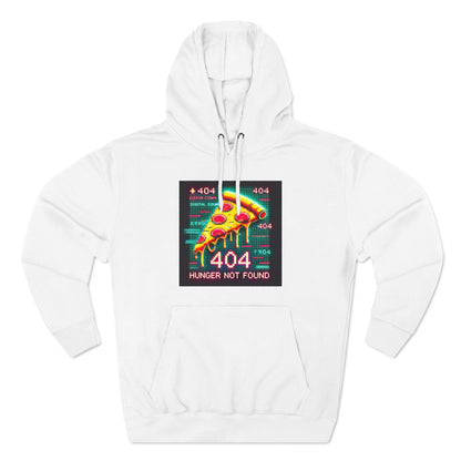 Three-Panel Fleece Hoodie