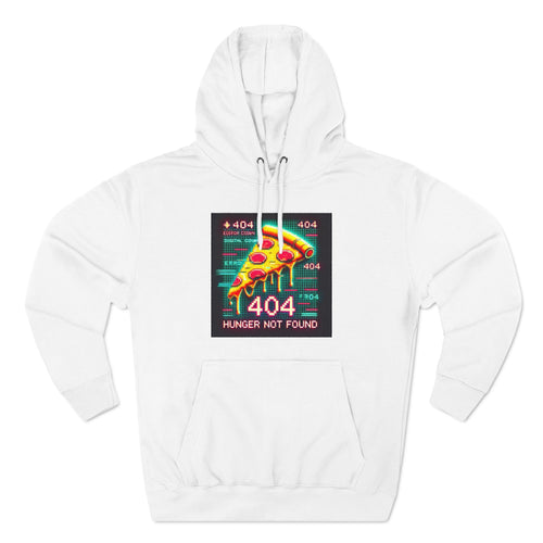 Three-Panel Fleece Hoodie