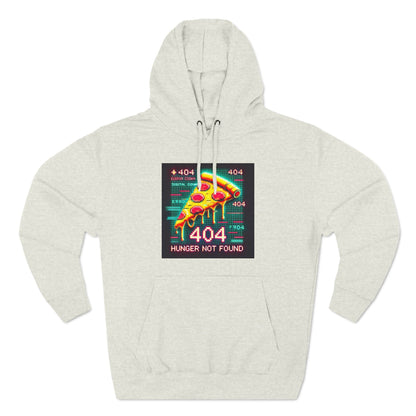 Three-Panel Fleece Hoodie