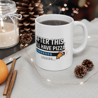 After This, I’ll Have Pizza – Loading Bar Gamer Mug