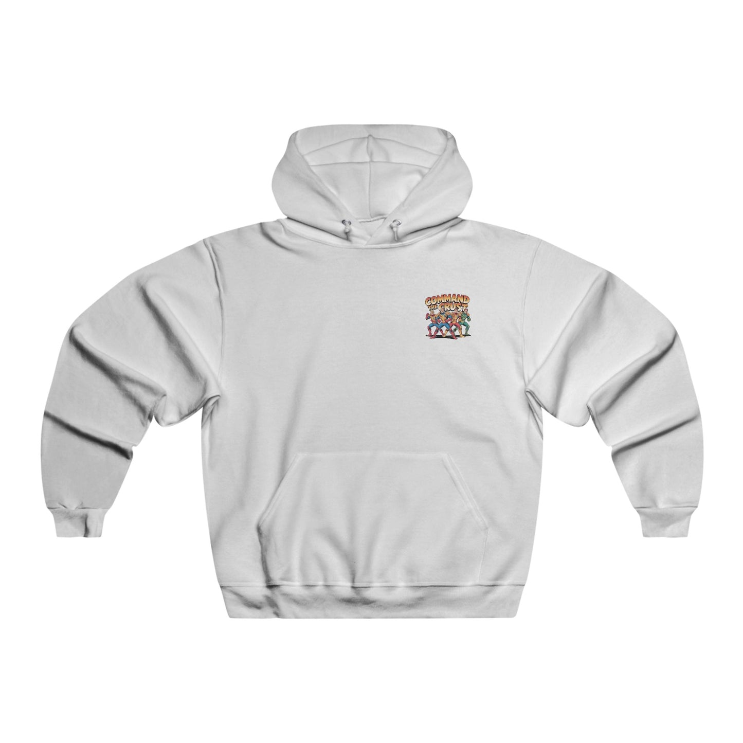 Command the Crust – Iron Pizza Force Hoodie