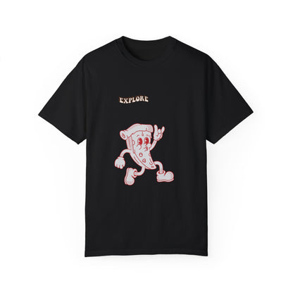 Whimsical Pizza Graphic Unisex T-Shirt - Perfect for Food Lovers