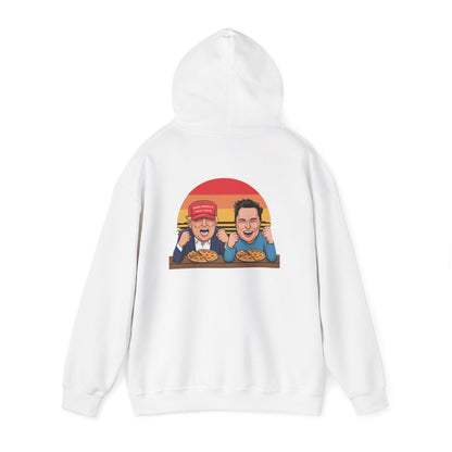 Funny Foodie Hoodie, Retro Dining Sweatshirt, Gift for Food Lovers, Casual Unisex Apparel, Cozy Everyday Wear