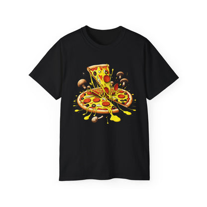 Pizza Lover's Unisex Ultra Cotton Tee - Fun Slice Graphic T-Shirt