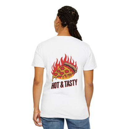 Spicy Pizza Graphic T-Shirt - Hot & Tasty, Unisex Tee, Funny Food Shirt, Gift for Foodies, Casual Wear, Summer Style