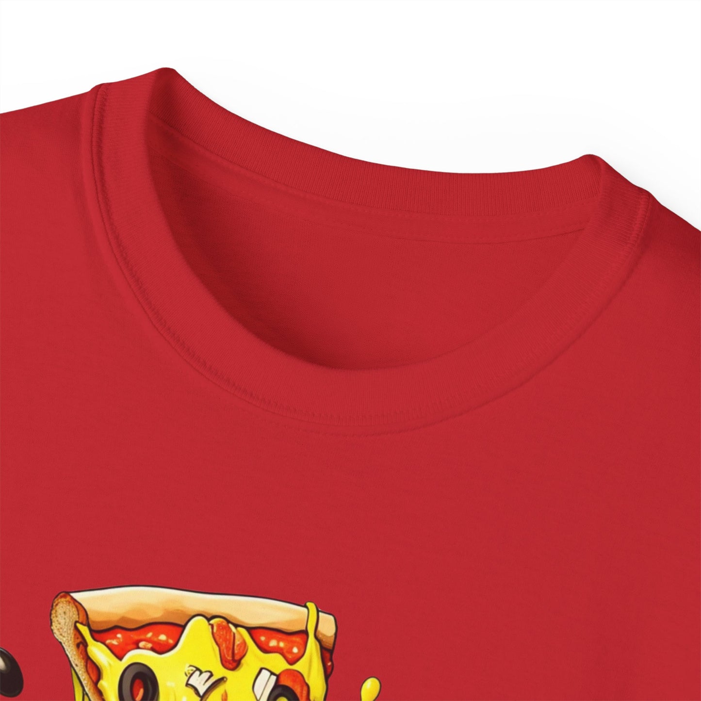 Pizza Lover's Unisex Ultra Cotton Tee - Fun Slice Graphic T-Shirt
