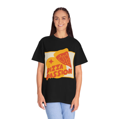 Pizza Passion Unisex Garment-Dyed T-Shirt - Fun Foodie Apparel for Pizza Lovers