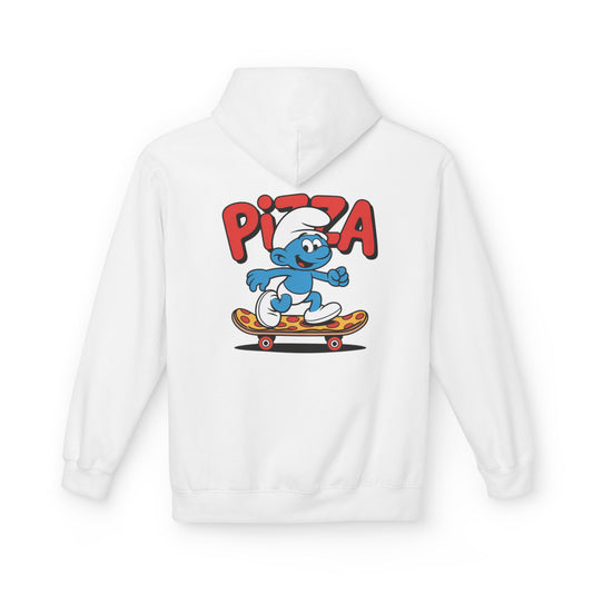 Pizza Skateboard Smurf Hoodie