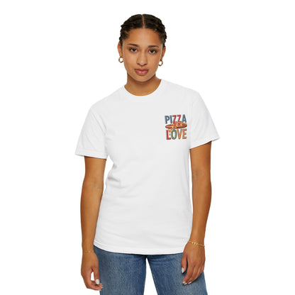 Pizza Love Unisex T-Shirt - Perfect for Pizza Lovers, Casual Wear, Gifts, Foodie Apparel, Summer Vibes
