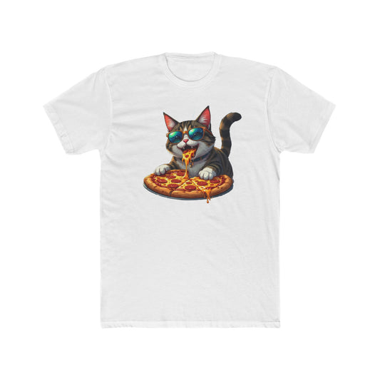 Cool Cat Pizza Lover Tees