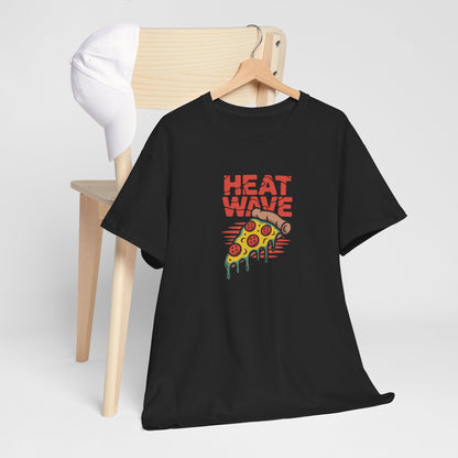 Pizza Lover's Heat Wave Tee - Unisex Casual Shirt, Summer Vibes T-Shirt, Gift for Foodies, Fun Summer Apparel, Comfortable Everyday Wear