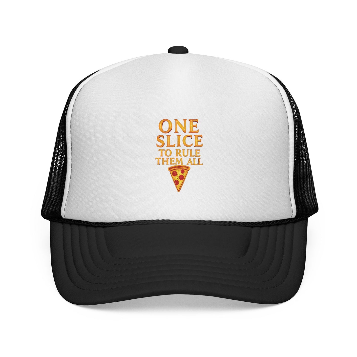 Pizza Lover Trucker Cap | Fun Hat for Foodies, Perfect Gift for Birthdays, BBQs, and Casual Outings, One Slice to Rule Them All