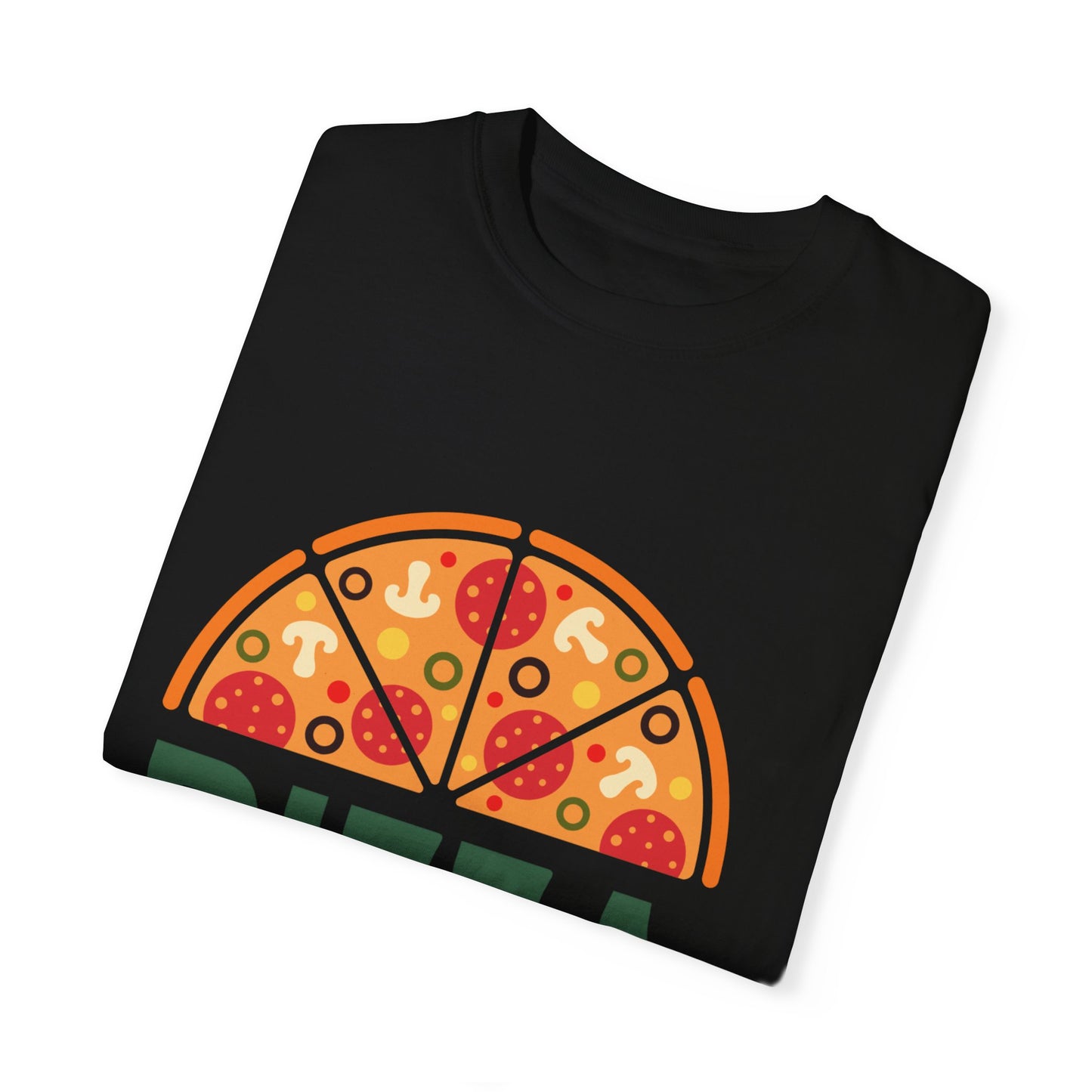 Pizza Lover Unisex Garment-Dyed T-Shirt | Fun Foodie Tee for Casual Outings & Parties