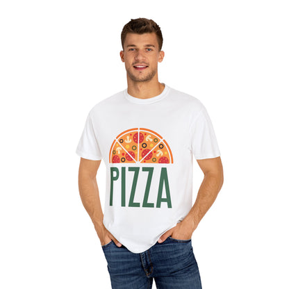 Pizza Lover Unisex Garment-Dyed T-Shirt | Fun Foodie Tee for Casual Outings & Parties