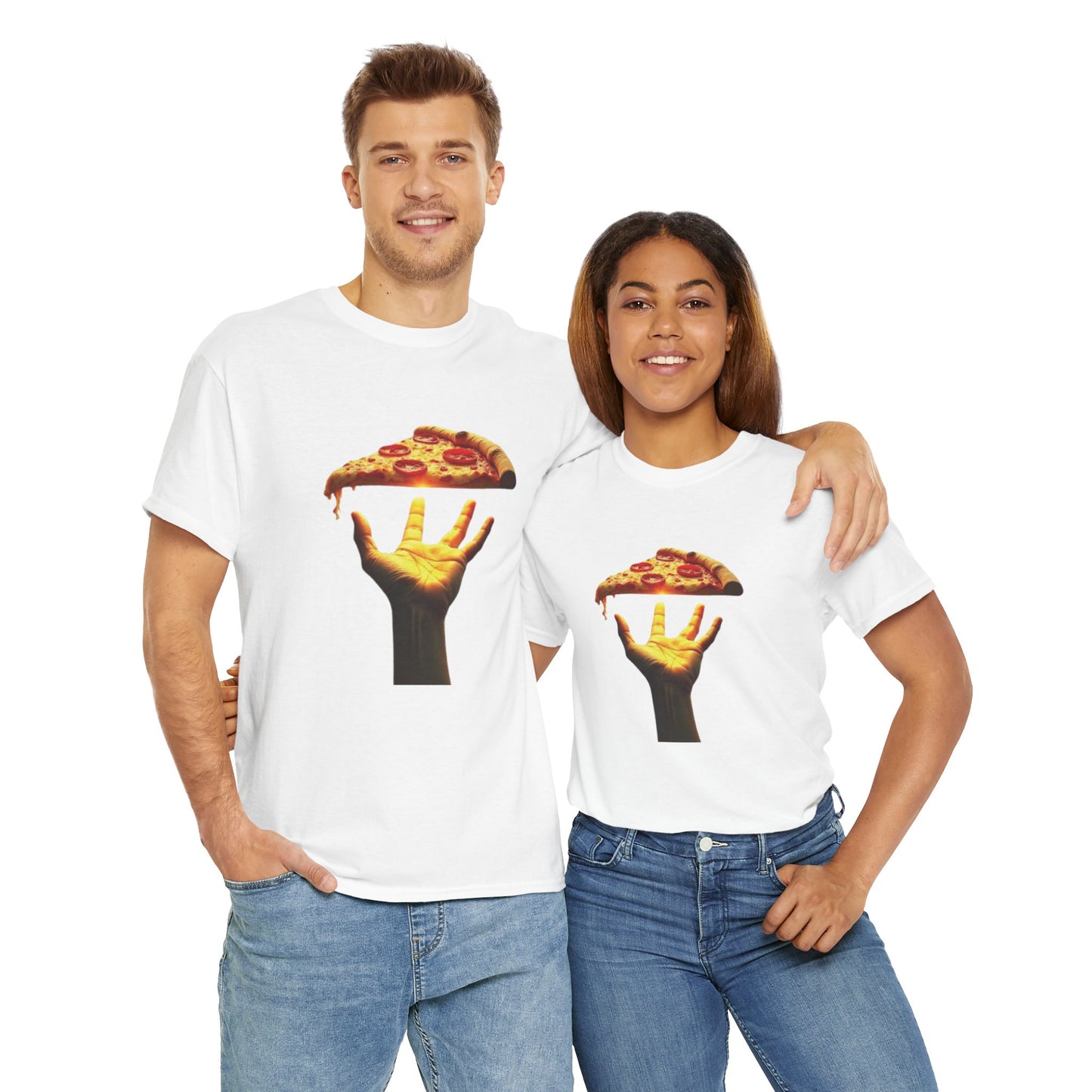 Pizza Lover's Unisex Tee - Perfect for Foodies, Casual Outings, Birthdays, Food Festivals, Gift Ideas