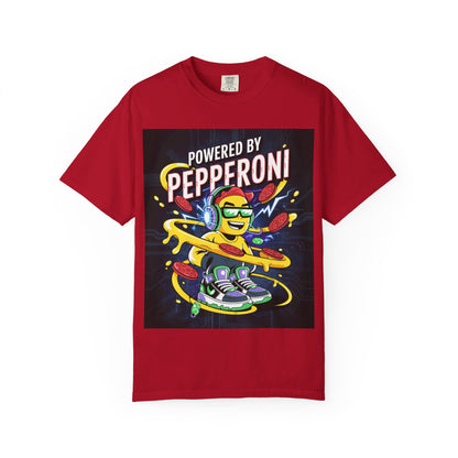 Fun Pepperoni Graphic Unisex T-Shirt - Perfect for Pizza Lovers
