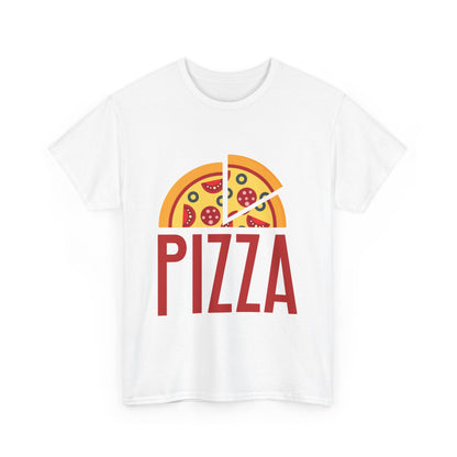 Fun Pizza Slice Unisex Heavy Cotton Tee - Perfect for Food Lovers!