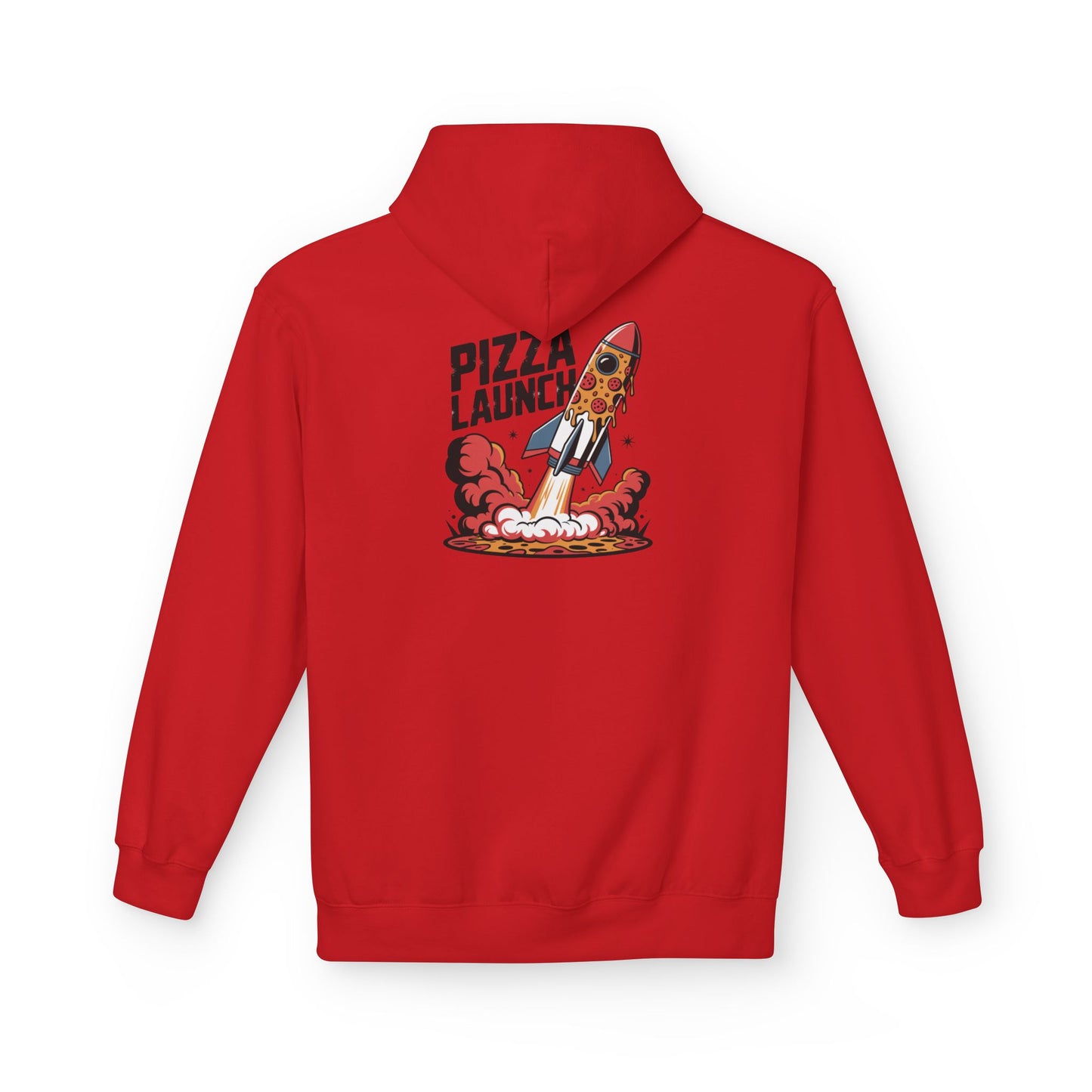 Pizza Launch Unisex Hoodie, Funny Hoodie, Gift for Pizza Lovers, Unique Design, Cozy Sweatshirt, Casual Wear