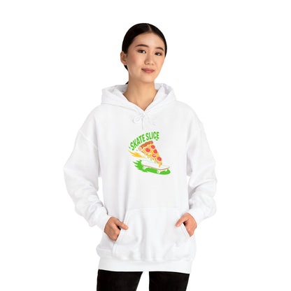 Skate Slice Pizza Hooded Sweatshirt