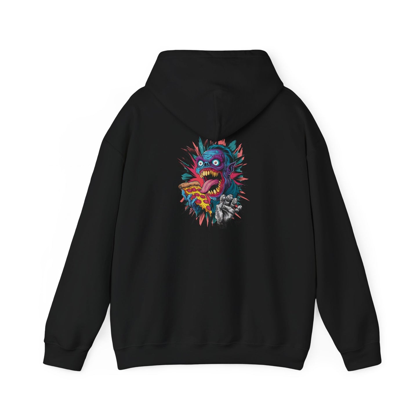 Funky Graphic Hoodie, Unisex Heavy Blend™ Sweatshirt With Unique Design, Cozy Streetwear, Casual Gift, Creative Apparel