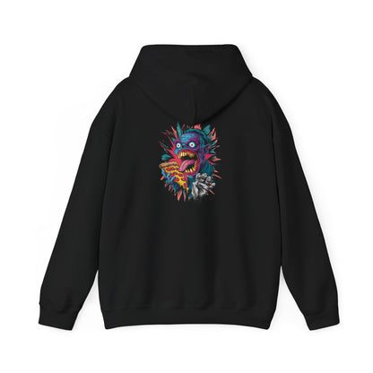 Funky Graphic Hoodie, Unisex Heavy Blend™ Sweatshirt With Unique Design, Cozy Streetwear, Casual Gift, Creative Apparel