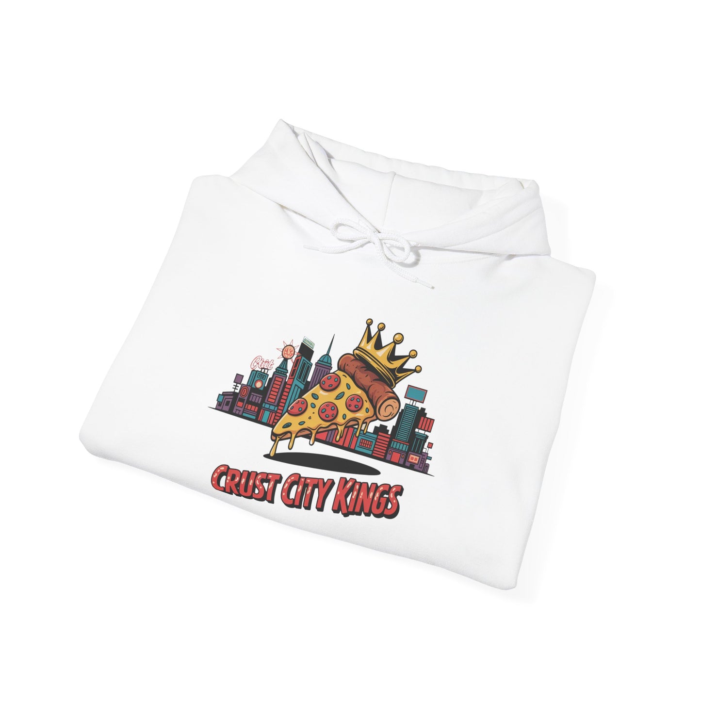 Crust City Kings Pizza Hoodie
