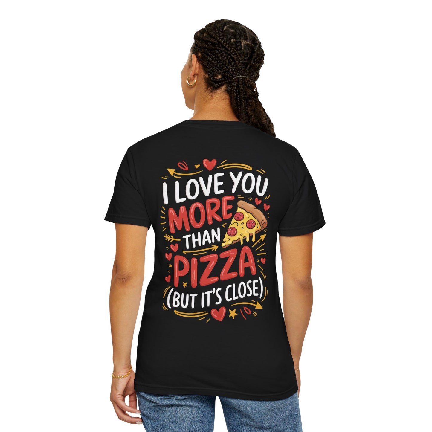 Unisex Pizza Love T-Shirt, Fun Gift for Pizza Lovers, Casual Wear for Friends and Family, Great for Valentine's Day, Anniversaries, [...]