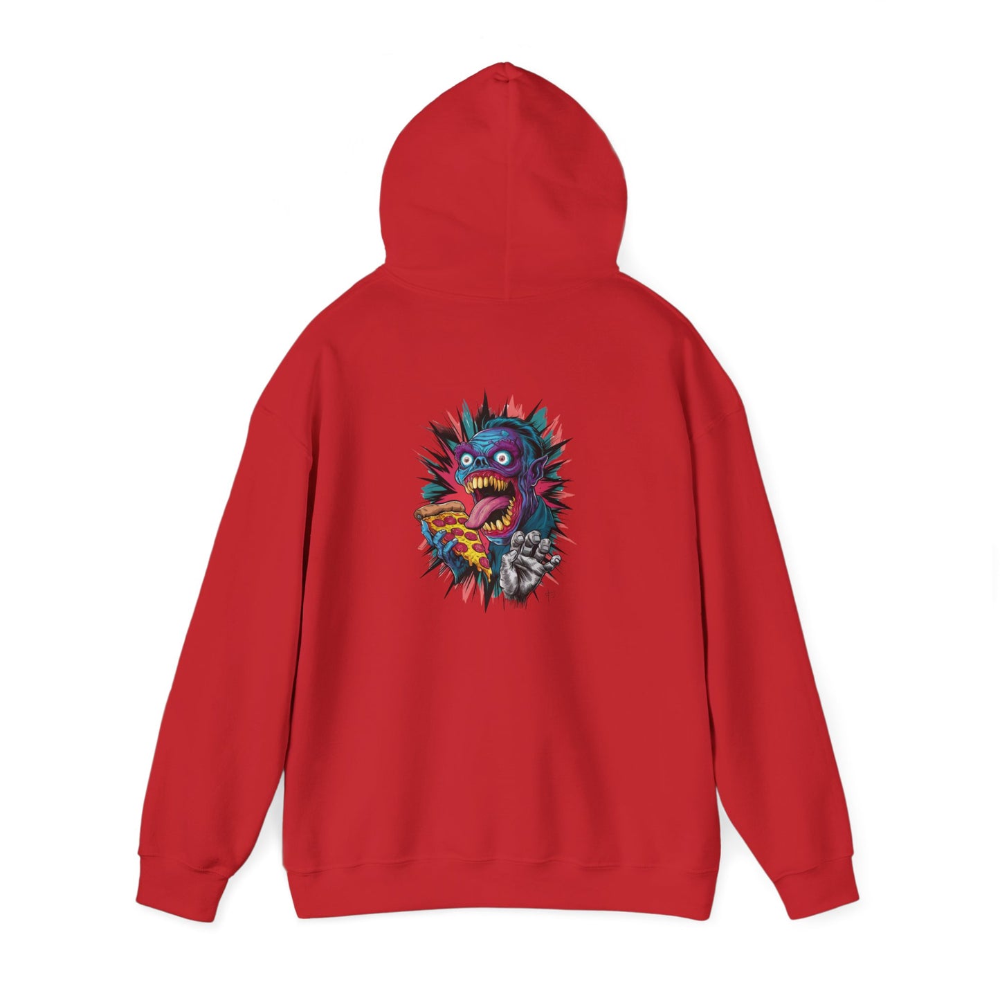 Funky Graphic Hoodie, Unisex Heavy Blend™ Sweatshirt With Unique Design, Cozy Streetwear, Casual Gift, Creative Apparel