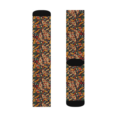Colorful Patterned Socks, Fun Gift for Friends, Cozy Wear for Festivals, Unique Fashion Accessories, Sublimation Crew Socks