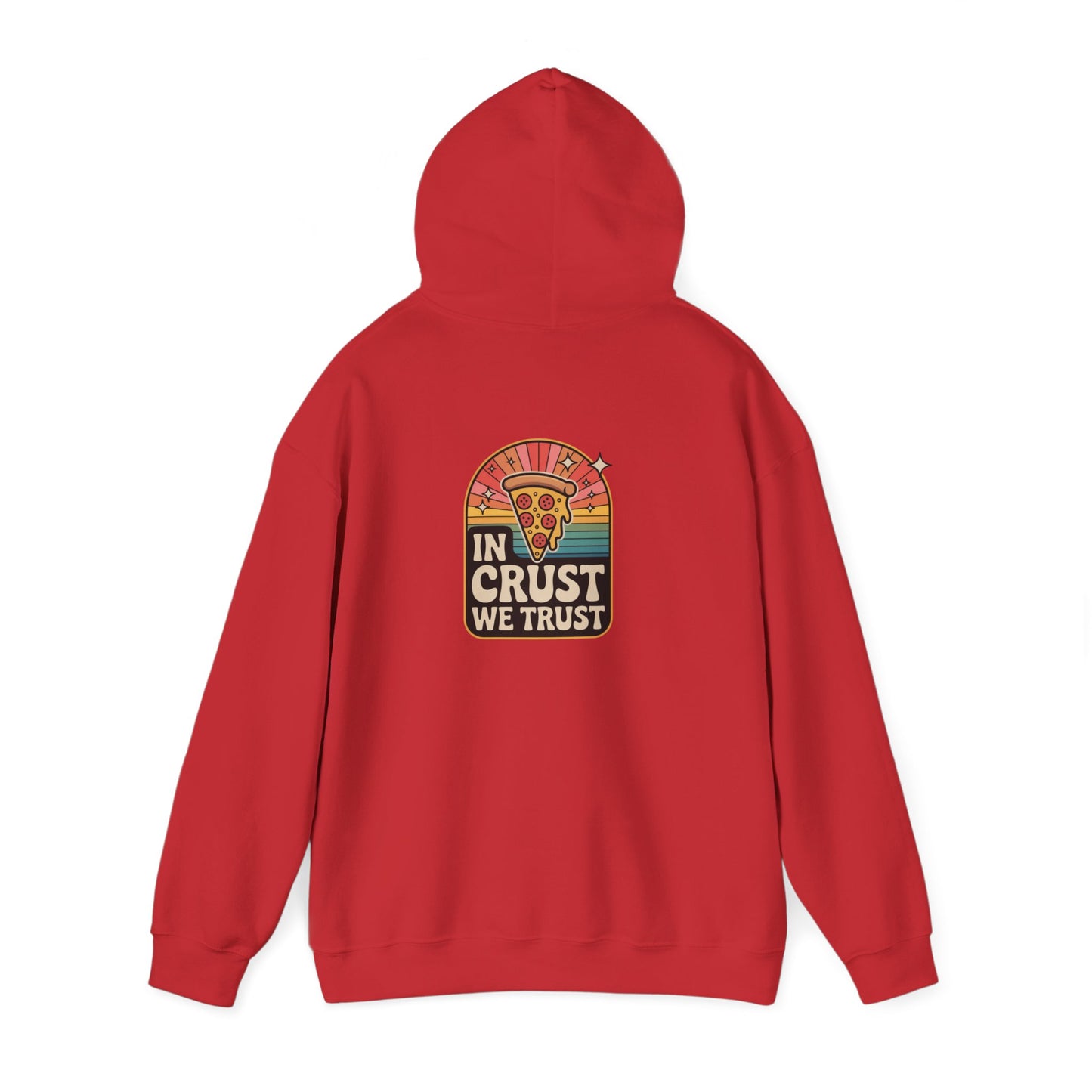 Pizza Lovers Unisex Hoodie - 'In Crust We Trust' Sweatshirt, Cozy Fashion, Gift for Foodies, Casual Wear, Snuggle Up Style