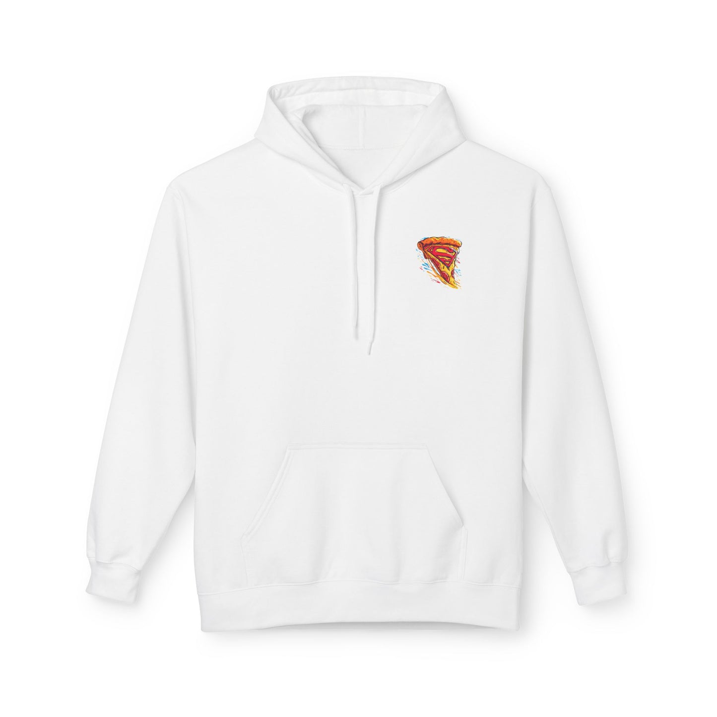 Pizza Superhero Fleece Hoodie