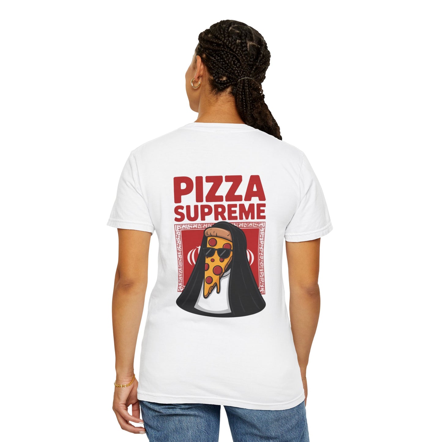 Pizza Supreme Graphic T-Shirt | Unisex Casual Tee, Fun Pizza Lover Gift, Foodie Apparel, Quirky Fashion, Unique Statement Shirt