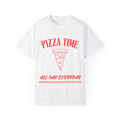 Pizza Time Unisex T-shirt - All Day Everyday Casual Tee
