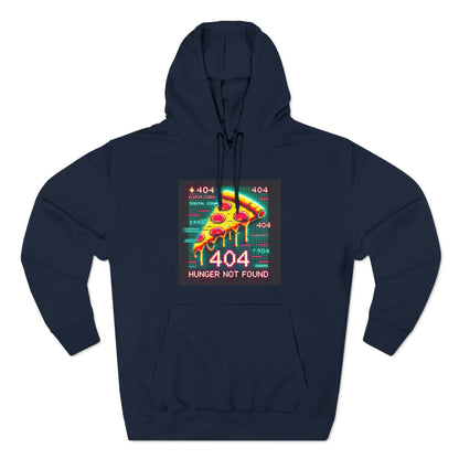 Three-Panel Fleece Hoodie
