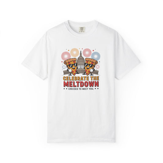 Celebrate the Meltdown T-Shirt, Fourth of July Shirt, Summer Celebration Wear