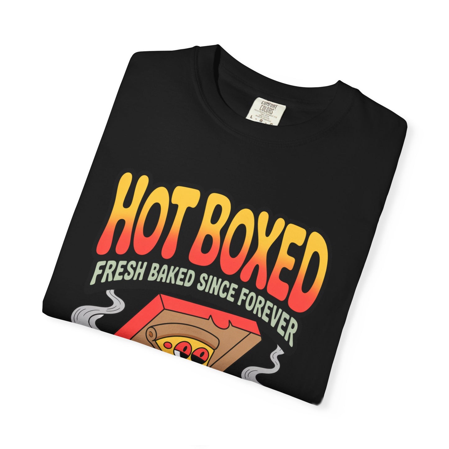 Pizza Lovers Unisex T-shirt | Hot Boxed Graphic Tee, Casual Wear, Gift for Foodies, Comfortable Lifestyle Shirt, Birthday Party Apparel