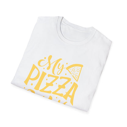 My Pizza Rules Unisex Softstyle T-Shirt - Perfect for Pizza Lovers & Foodies