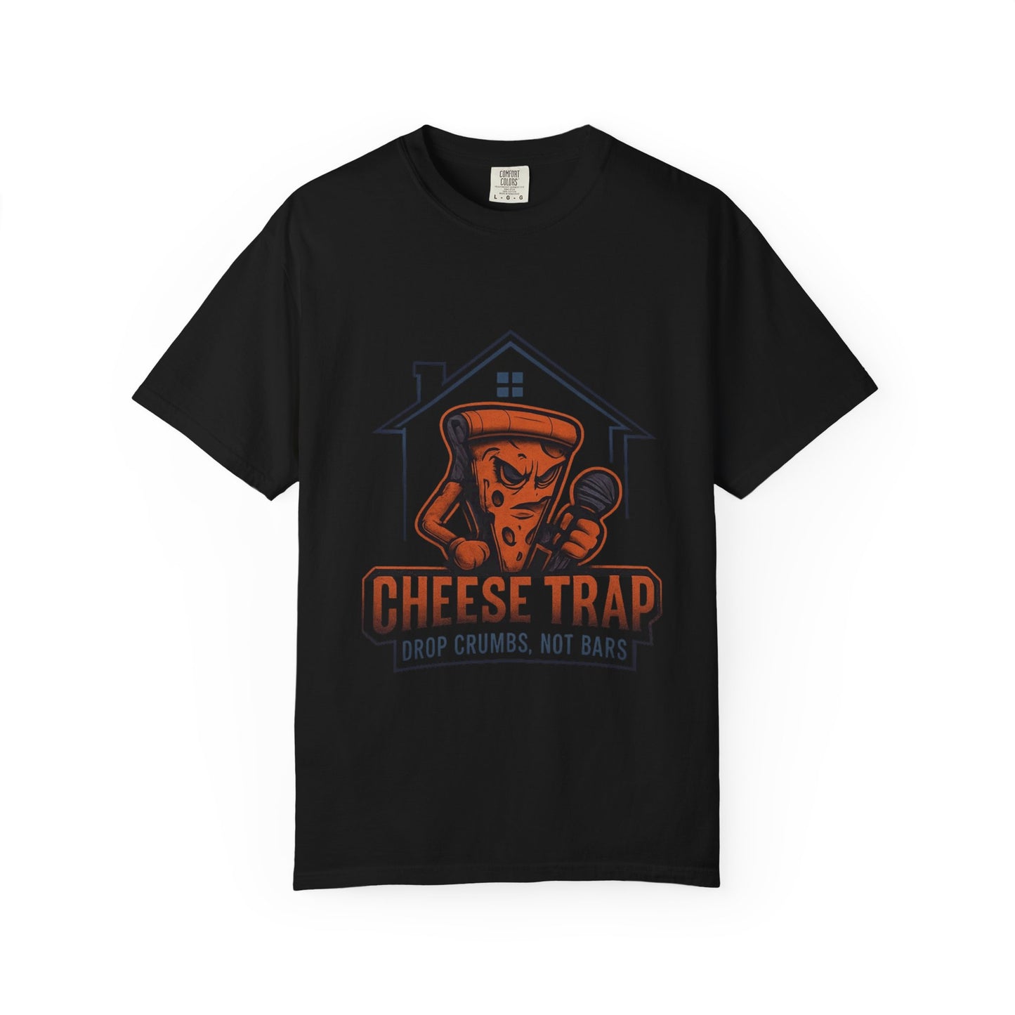 Cheese Trap T-Shirt, Fun Pizza Tees, Music Lover Apparel, Unique Gift for Foodies, Casual Everyday Wear
