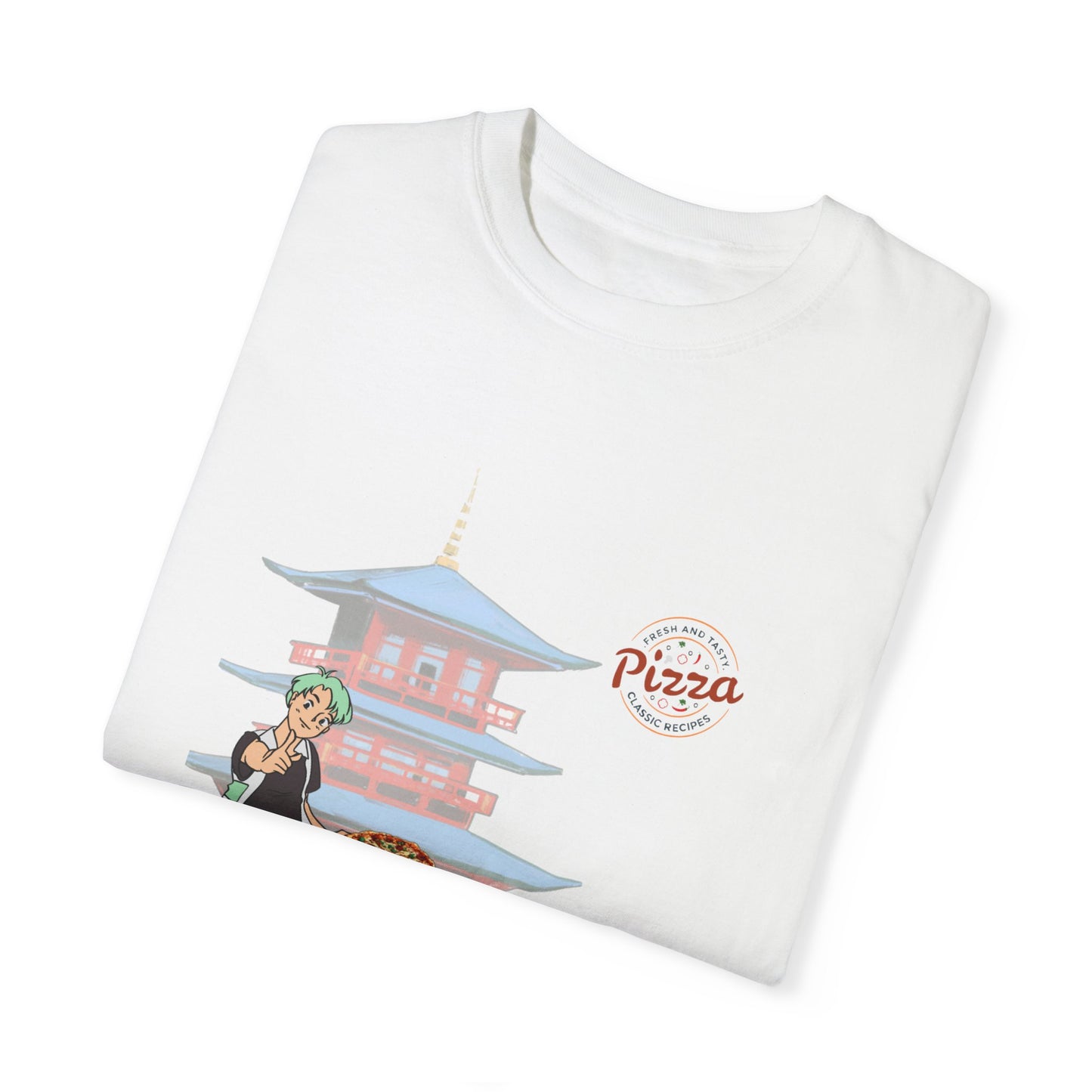 Pizza Delivery Unisex Garment-Dyed T-Shirt - Fun Graphic Tee for Food Lovers