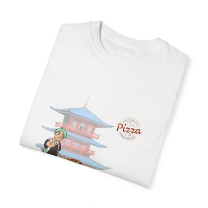 Pizza Delivery Unisex Garment-Dyed T-Shirt - Fun Graphic Tee for Food Lovers