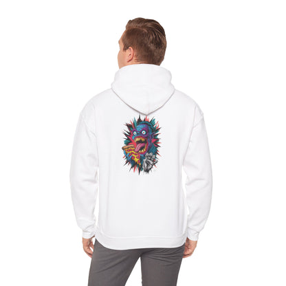 Funky Graphic Hoodie, Unisex Heavy Blend™ Sweatshirt With Unique Design, Cozy Streetwear, Casual Gift, Creative Apparel